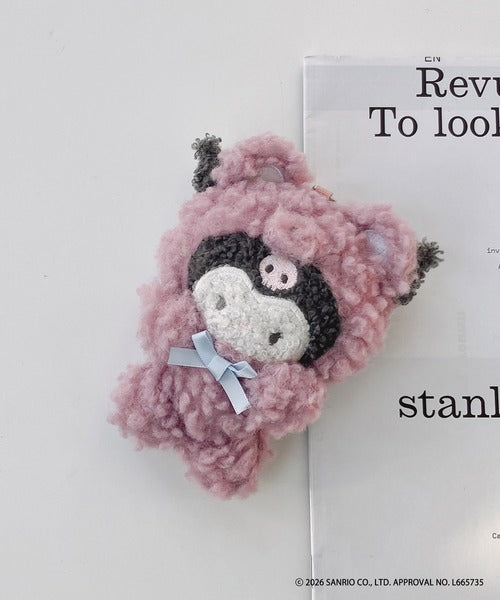AS KNOW AS × Sanrio Bear Mascot Plush - Kuromi