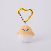 Gudetama Fuzzy Carabiner Plush