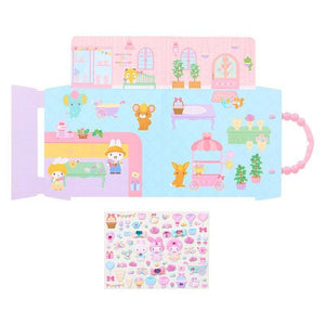 My Melody Cafe Sticker Set Bag