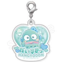 Hangyodon "I Love You Fluffy" Acrylic Charm
