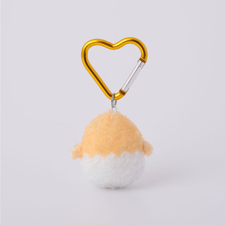 Gudetama Fuzzy Carabiner Plush