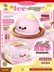 Mido Strawberry Ice Cream Scoop Squishy