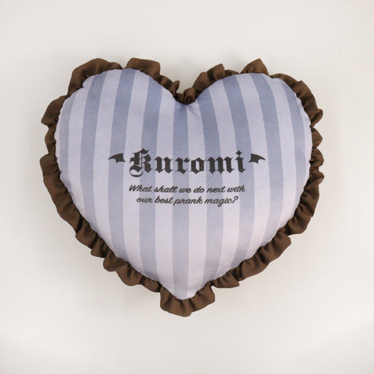 Kuromi Gothic Heart Cushion