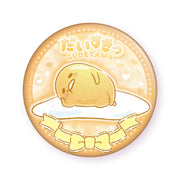 Gudetama "I Love You Fluffy" Tin Badge