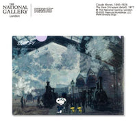 Snoopy × ART COLLECTION Monet A4 Folder C
