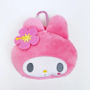 My Melody Kaohana Carabiner Plush Pouch