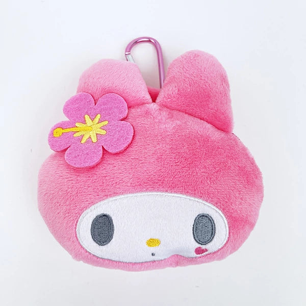My Melody Kaohana Carabiner Plush Pouch