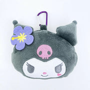 Kuromi Kaohana Carabiner Plush Pouch