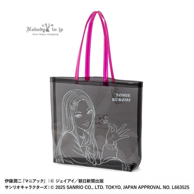 Sanrio X Junji Ito Kuromi Clear Tote Bag