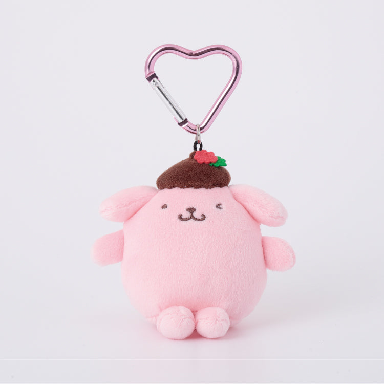 PomPomPurin "Happy Flavor" Carabiner Plush