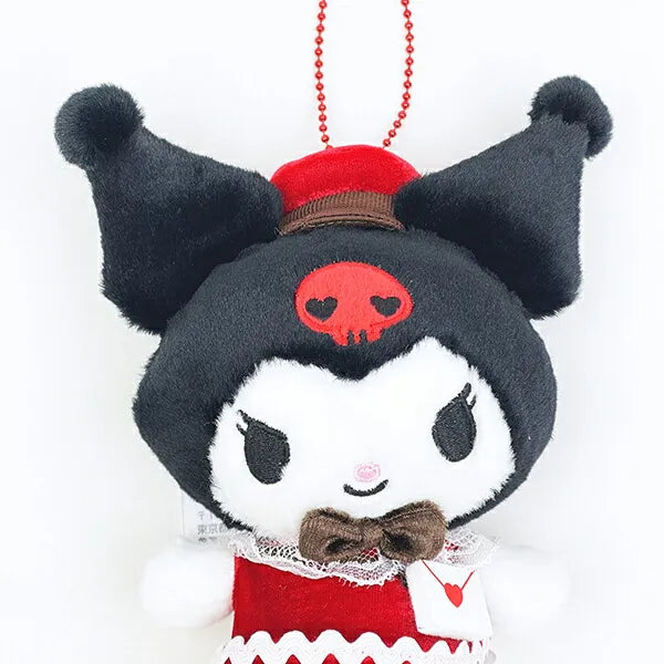 Kuromi Lovely Love Letter Plush Mascot