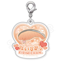 Kirimichan "I Love You Fluffy" Acrylic Charm
