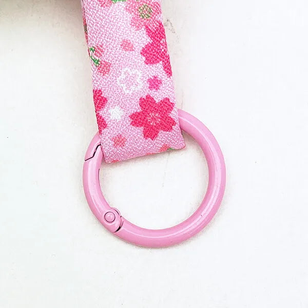 Hello Kitty Sakura Kimono Face Plush Pink