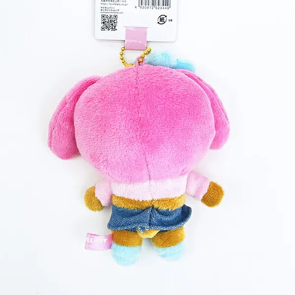 Tan My Melody Hibiscus Mascot Plush