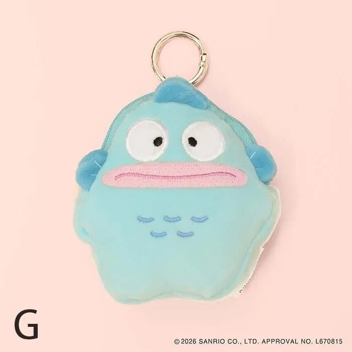 SanrioxPUKUMARU Hangyodon Pouch