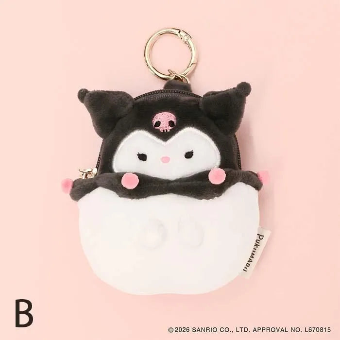 SanrioxPUKUMARU Kuromi Pouch