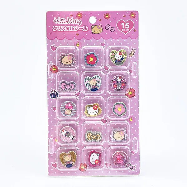 Hello Kitty Style Up Crystal Stickers