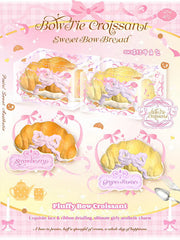 Lisa Ribbon Croissant Squishy