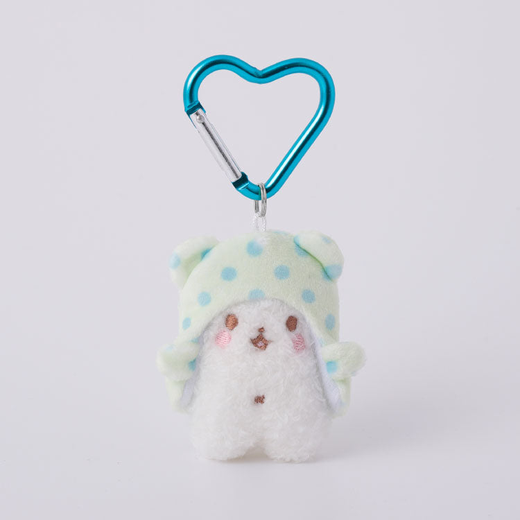 Marumofubiyori Fuzzy Plush Carabiner