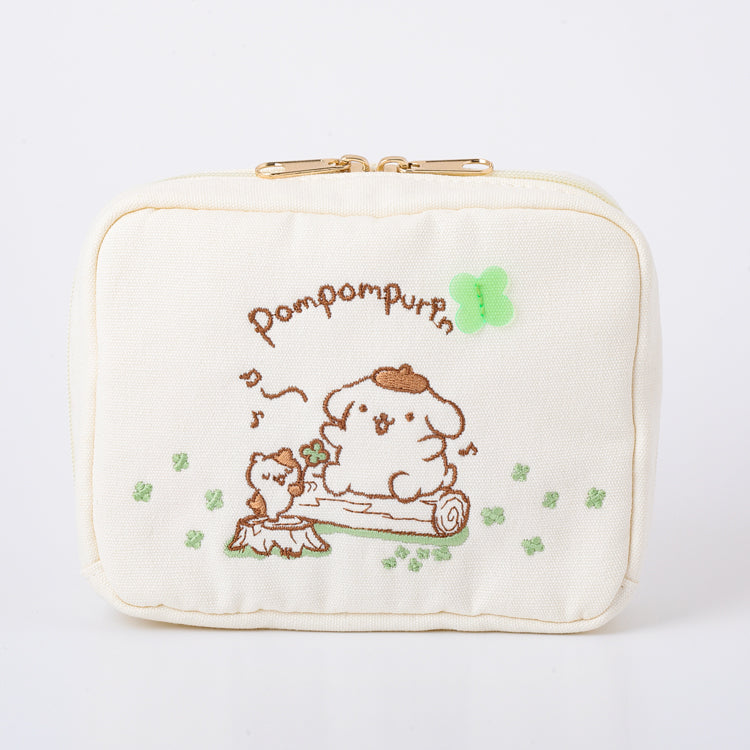 PomPomPurin Picnic Square Pouch