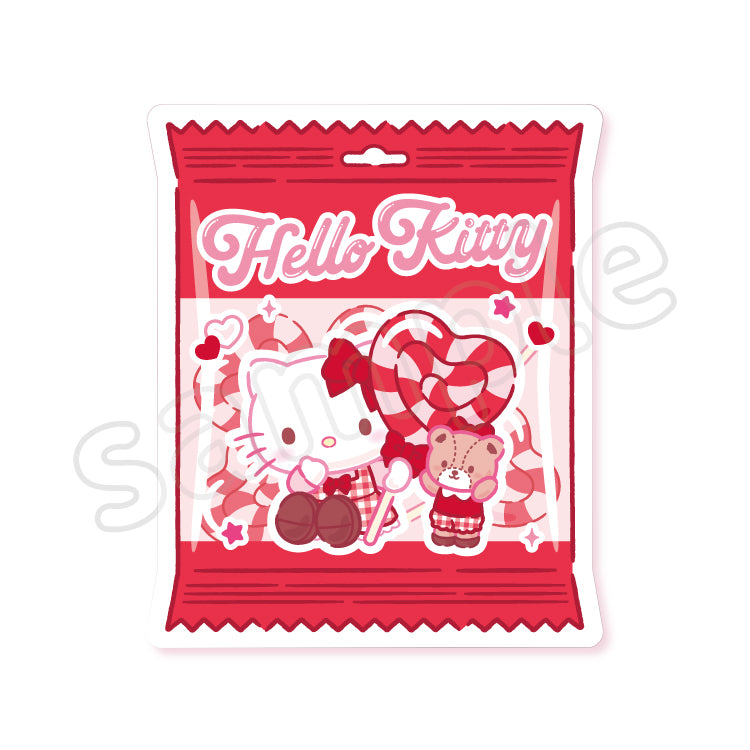 Hello Kitty "Pinky Lollipop" Acrylic Sticker