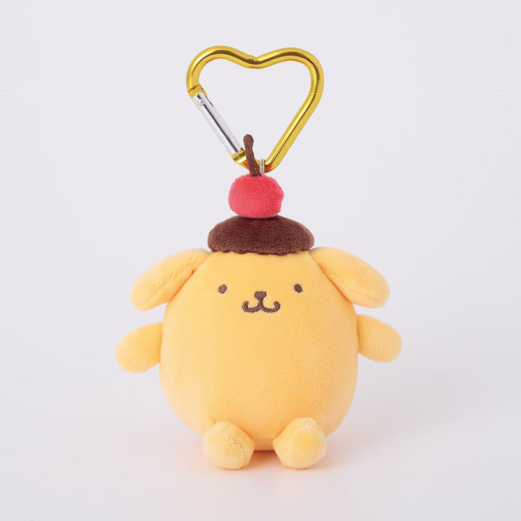 PomPomPurin "Happy Flavor" Carabiner Plush