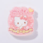 Hello Kitty "I Love You Fluffy" Acrylic Clip Badge