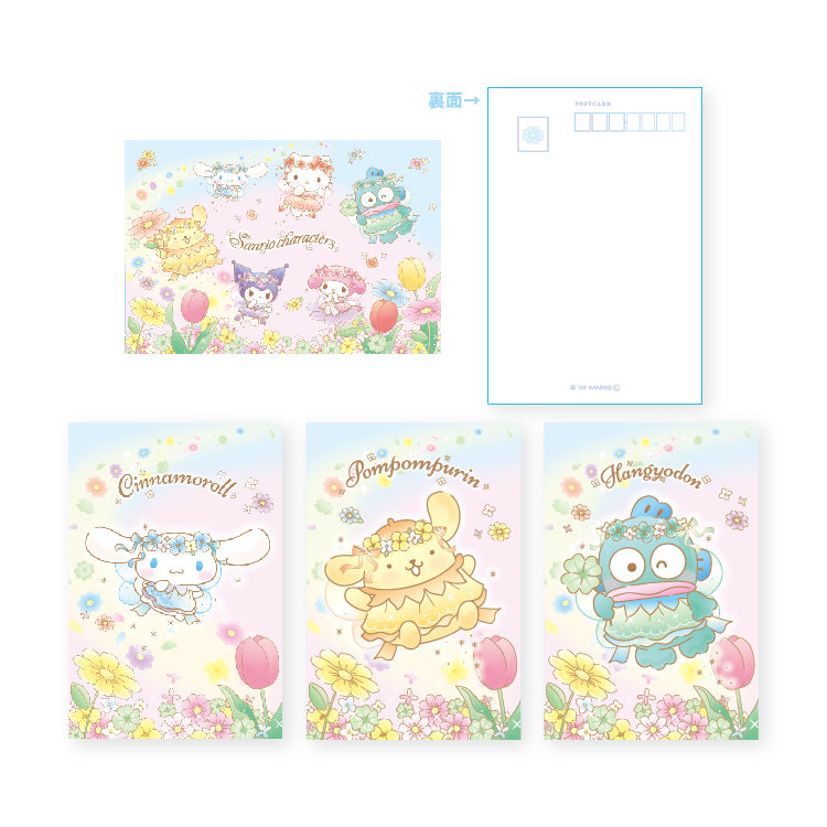 Sanrio Character "Floral Fairies" Postcard B