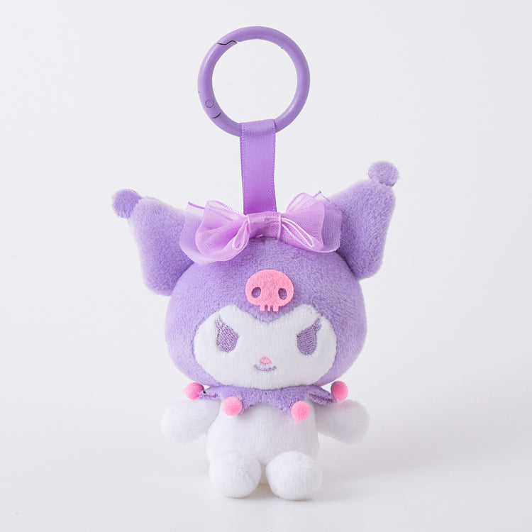 Kuromi Colorful Mini Plush Mascot - Purple