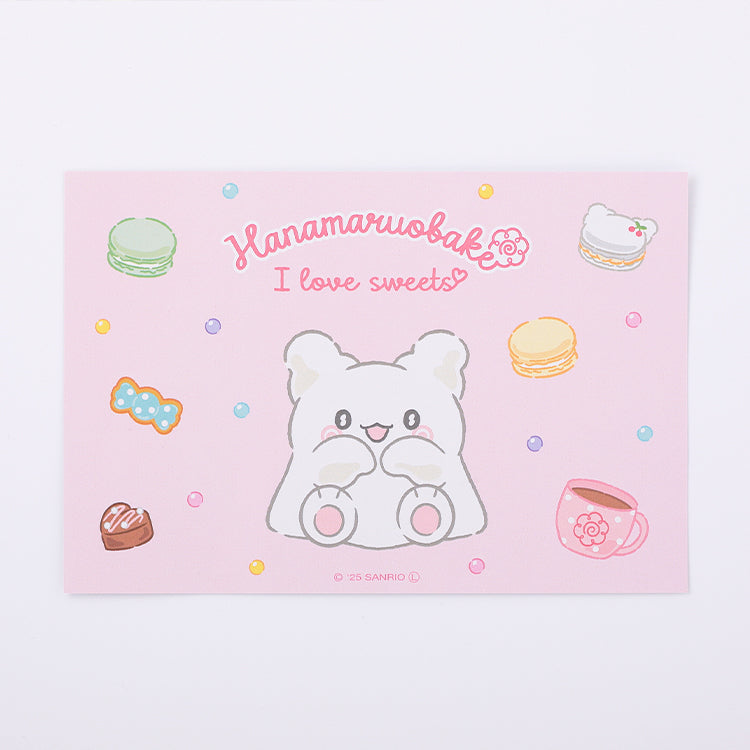 Hanamaruobake "I Love Sweets" Postcard Set