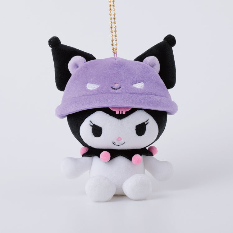 Kuromi Baku Hat Mood Mascot Plush