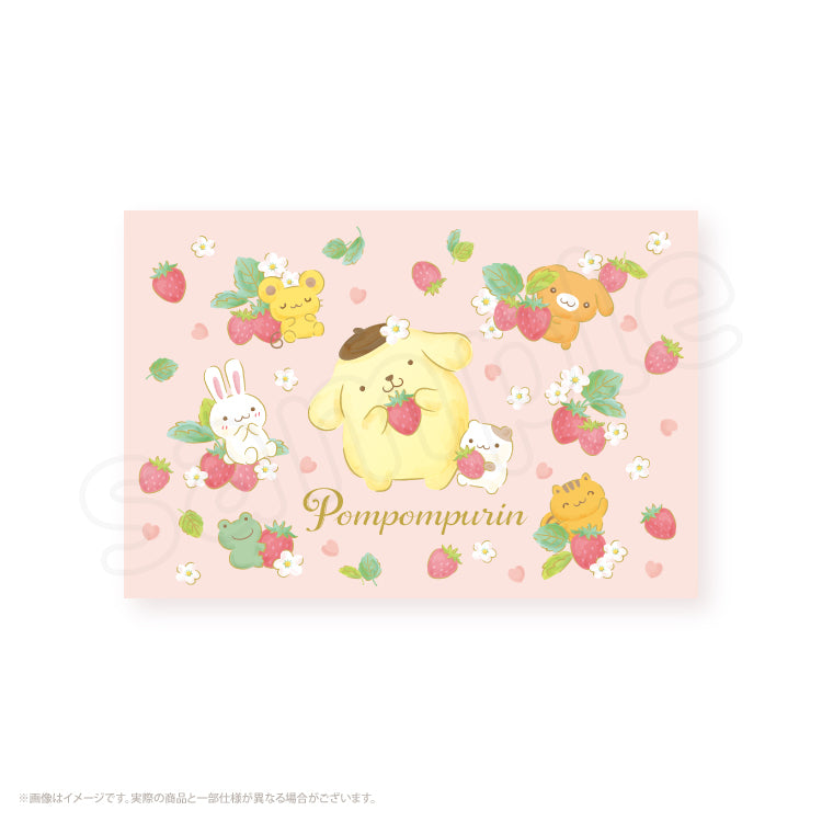 PomPomPurin "Strawberry Friends" Postcard Set