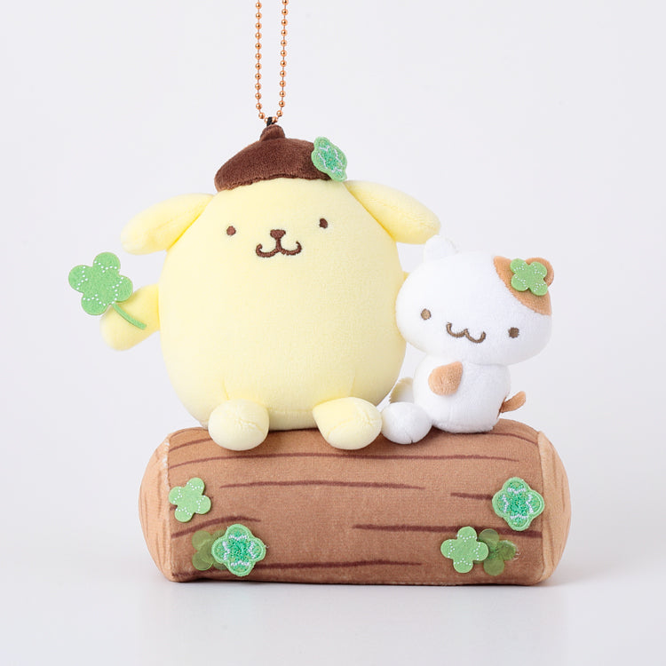 PomPomPurin Picnic Tree Stump Plush Mascot