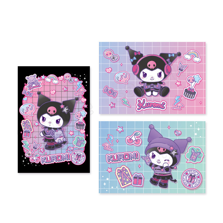 Kuromi "My Style" Post Card Set of 3