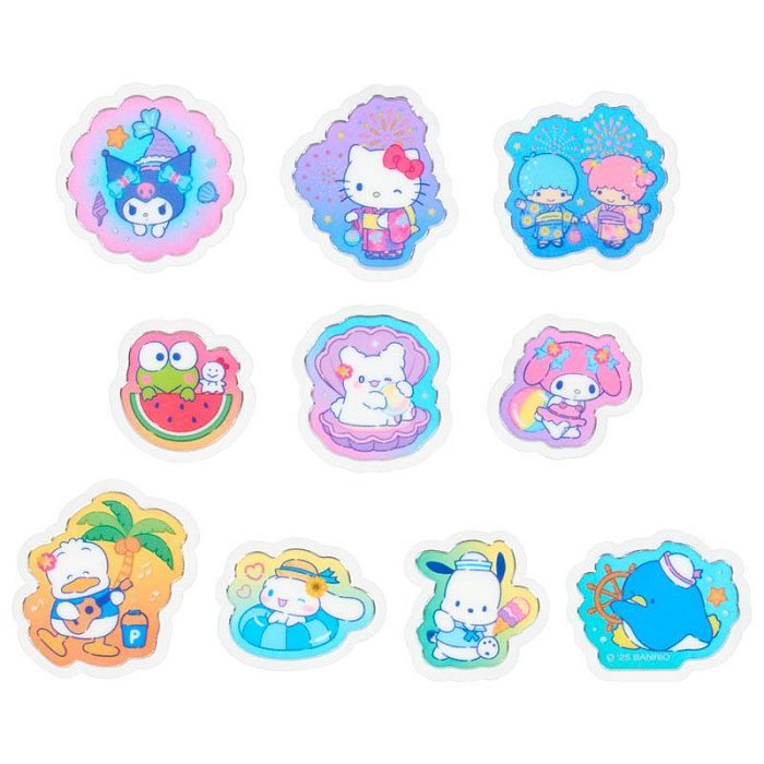 Sanrio Characters Cream Soda Stickers