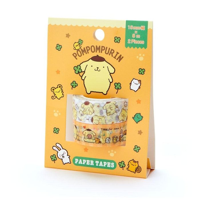 PomPomPurin 2pc Washi Tape