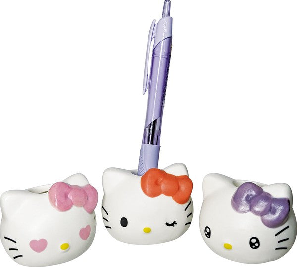Hello Kitty 50th Anniversary Pottery Pen Stand [Purple] – Charms LOL