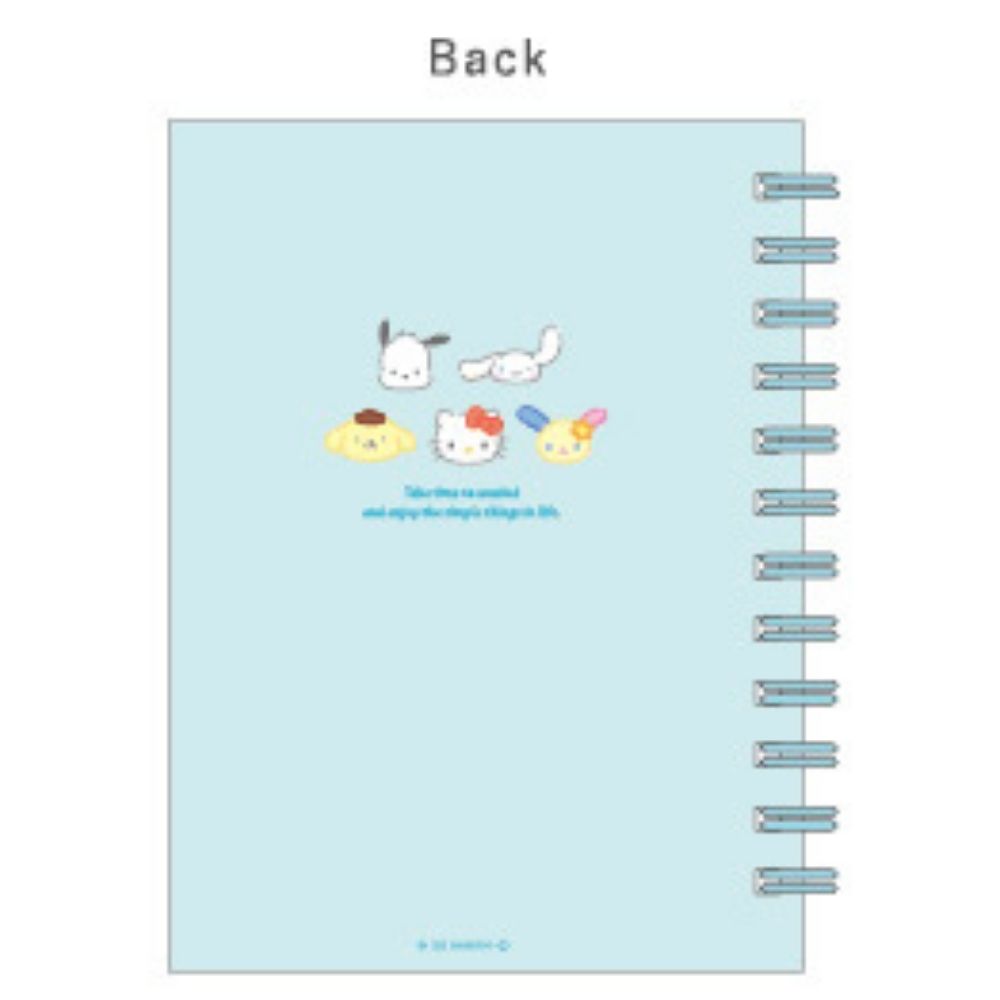 Sanrio Character Sticker Notebook w/ Photo Pocket
