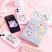 Mofusand x Sanrio Smartphone Stickers