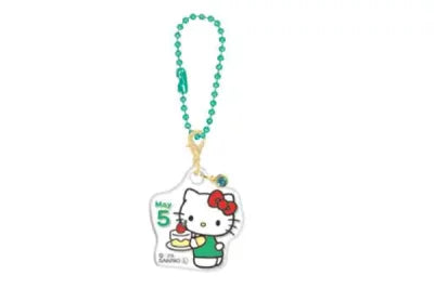 Hello Kitty Birthday Keychain [May]
