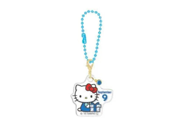 Hello Kitty Birthday Keychain [Sep]