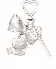 Hello Kitty Silver Bag Charm