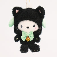Pochacco Fluffy Black Kitty Mascot Plush
