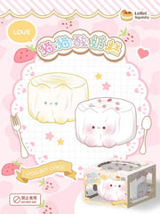 Leilei Cat Strawberry Yogurt Cake Squishy