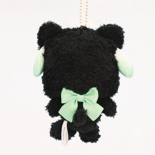 Pochacco Fluffy Black Kitty Mascot Plush