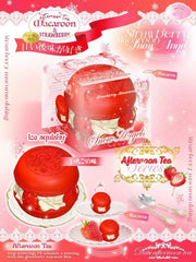 Lisa Afternoon Tea Strawberry Macaroon Squishy