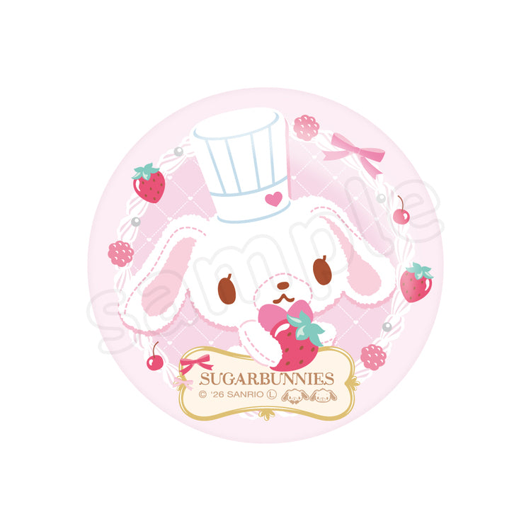Sugarbunnies Love Sweet Tin Badge - Shirousa