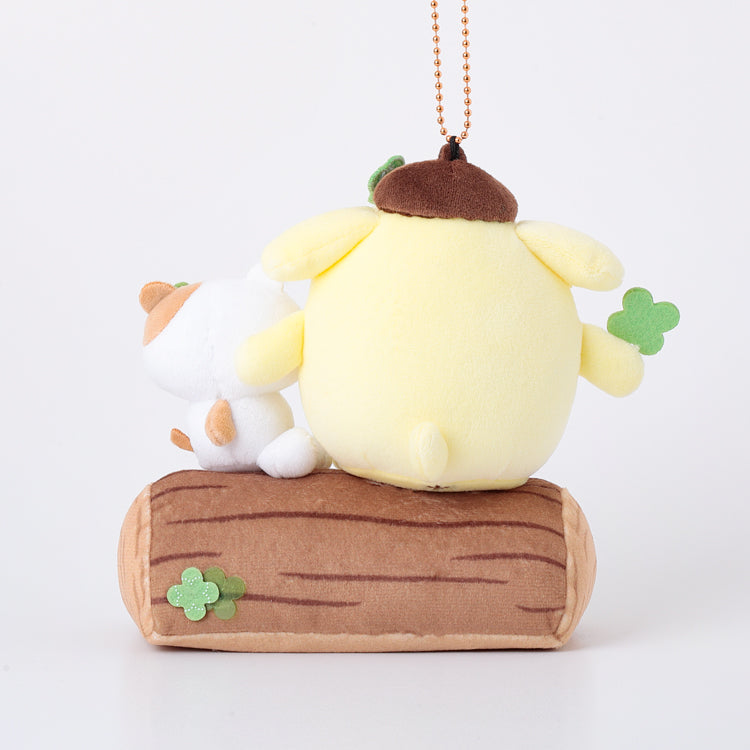 PomPomPurin Picnic Tree Stump Plush Mascot
