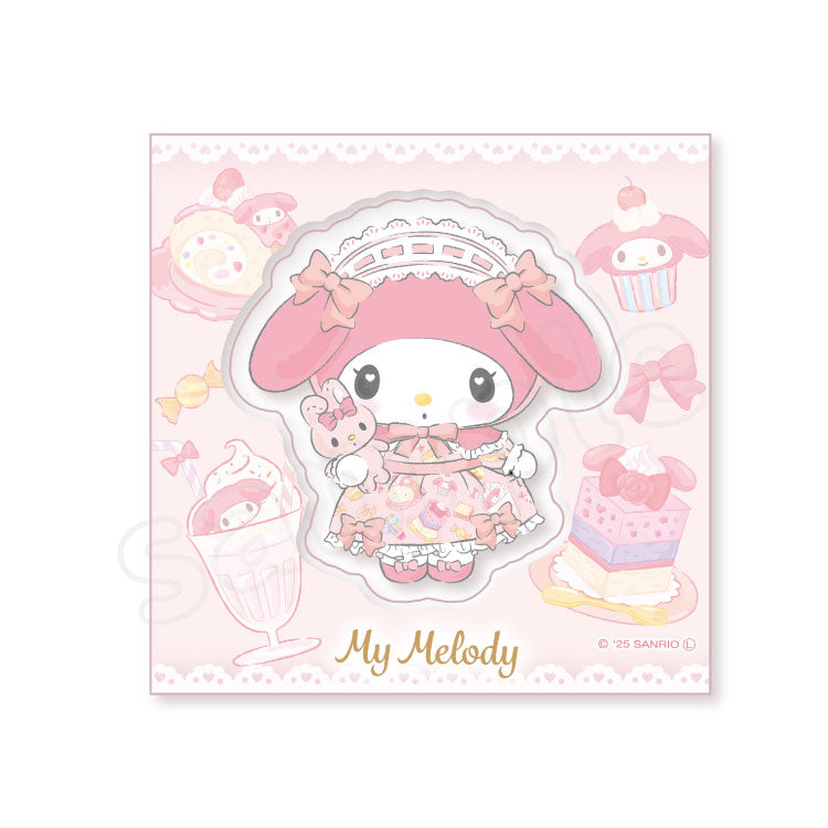 My Melody "Romantic Sweets" Clear Sticker