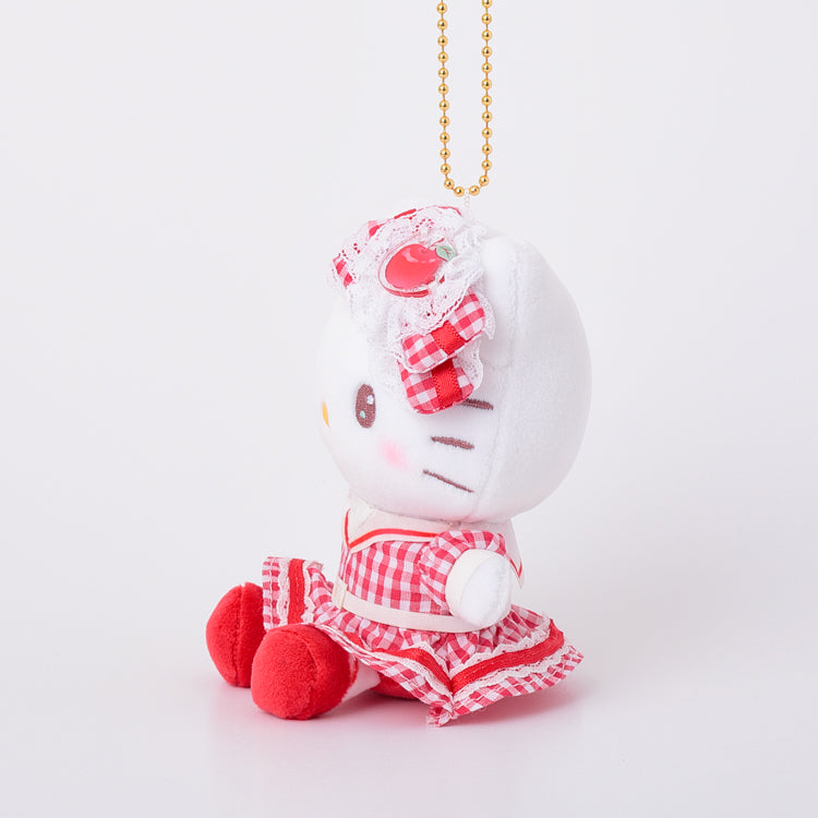 Hello Kitty "Gingham Fruit" Plush Mascot